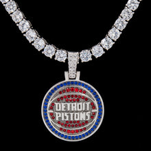 Load image into Gallery viewer, Detroit Pistons Pendant
