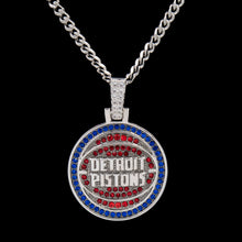 Load image into Gallery viewer, Detroit Pistons Pendant