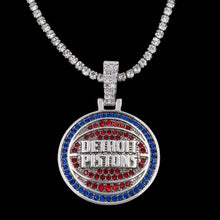 Load image into Gallery viewer, Detroit Pistons Pendant
