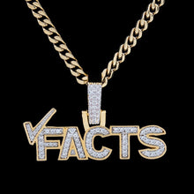 Load image into Gallery viewer, Facts Pendant
