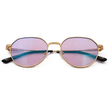 Load image into Gallery viewer, Fifth Ave Frames in Green Mirror w/Rose Base