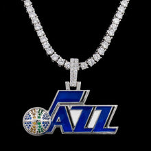 Load image into Gallery viewer, Utah Jazz Pendant