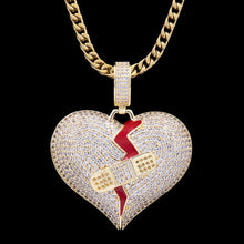 Load image into Gallery viewer, Scars Fade - Broken Heart Pendant