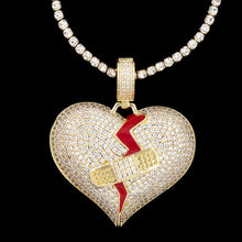 Load image into Gallery viewer, Scars Fade - Broken Heart Pendant
