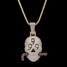 Load image into Gallery viewer, 999 Skull Pendant