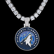 Load image into Gallery viewer, Minnesota Timberwolves Pendant