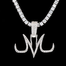 Load image into Gallery viewer, Majin Pendant in White Gold
