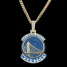 Load image into Gallery viewer, Golden State Warriors Pendant