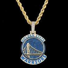 Load image into Gallery viewer, Golden State Warriors Pendant