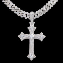 Load image into Gallery viewer, Large Gemstone Cross
