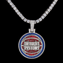 Load image into Gallery viewer, Detroit Pistons Pendant
