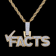 Load image into Gallery viewer, Facts Pendant
