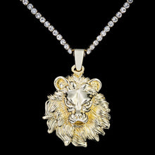 Load image into Gallery viewer, Gold Lion Pendant
