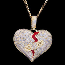 Load image into Gallery viewer, Scars Fade - Broken Heart Pendant
