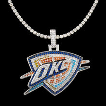 Load image into Gallery viewer, Oklahoma City Thunder Pendant
