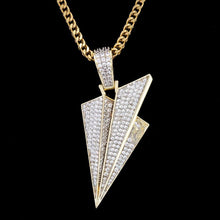 Load image into Gallery viewer, Paper Plane Pendant

