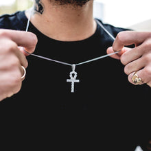 Load image into Gallery viewer, White Gold Ankh
