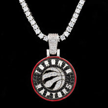 Load image into Gallery viewer, Toronto Raptors Pendant
