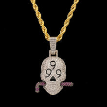 Load image into Gallery viewer, 999 Skull Pendant
