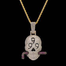 Load image into Gallery viewer, 999 Skull Pendant
