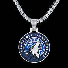 Load image into Gallery viewer, Minnesota Timberwolves Pendant
