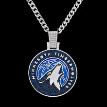 Load image into Gallery viewer, Minnesota Timberwolves Pendant
