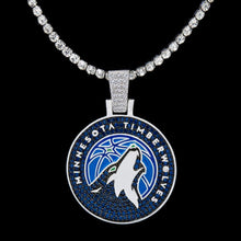 Load image into Gallery viewer, Minnesota Timberwolves Pendant
