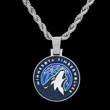 Load image into Gallery viewer, Minnesota Timberwolves Pendant
