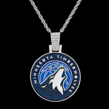 Load image into Gallery viewer, Minnesota Timberwolves Pendant
